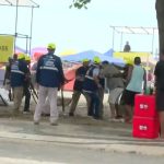 Confusão entre ambulantes provoca correria e confronto com a polícia em Copacabana