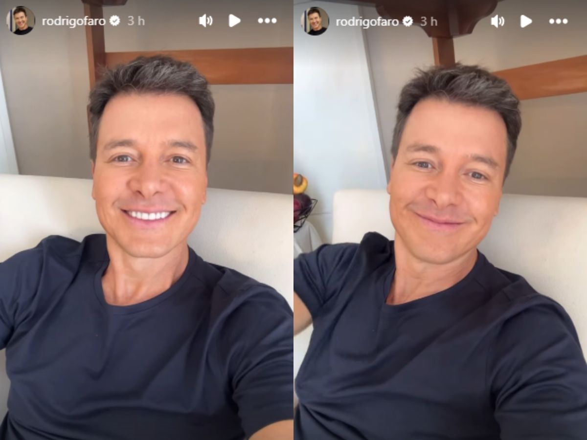 Reprodução: Instagram/Rodrigo Faro