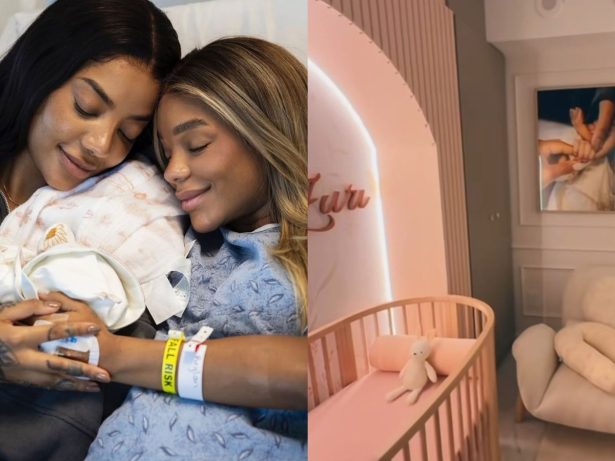 Brunna Gonçalves mostra detalhes do quarto da filha com Ludmilla